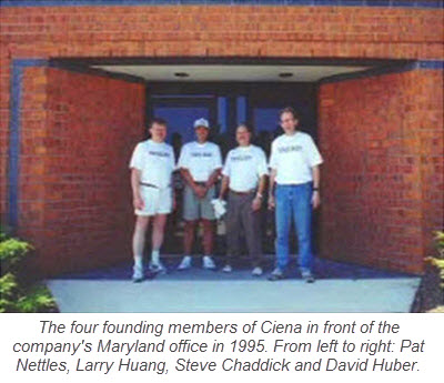 Founding members of Ciena 1995
