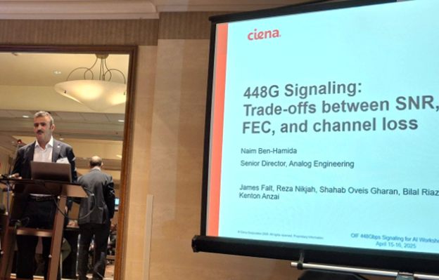 Ciena Senior Director for Analog Design_Naim Ben-Hamida_ Presents as OIF Workshop in April of 2025