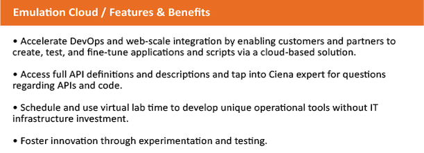 Emulation Cloud features and benefits