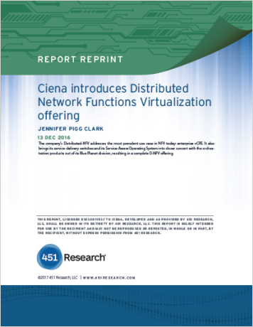 Ciena introduces Distributed Network Functions Virtualization offering white paper promo