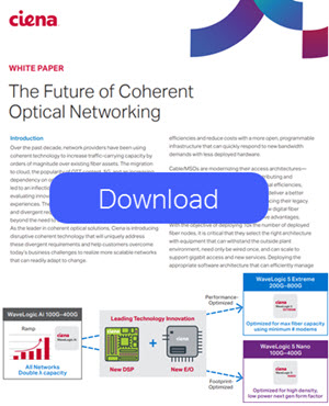 The Future of Optical Networking white paper thumbnail