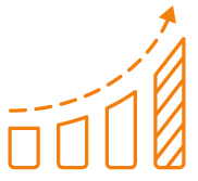 Increasing scale icon