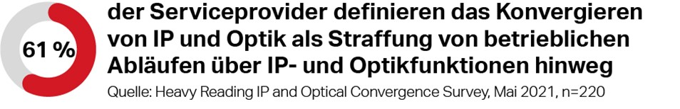 German translation for heavy reading IP optical convergence survey results 1 question 