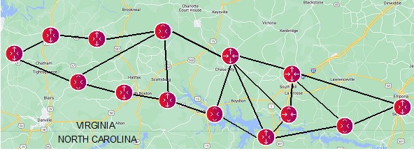 MEC network footprint