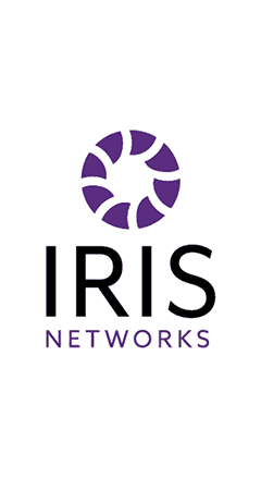 The logo for the company Iris Networks