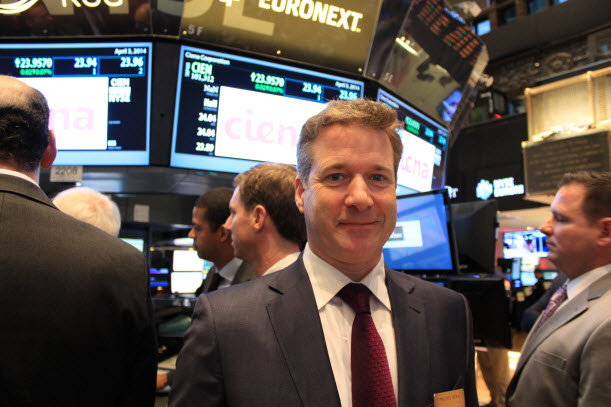 Philippe Morin on the NYSE trading floor.