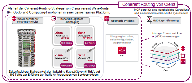 Coherent Routing including WaveRouter translated in German