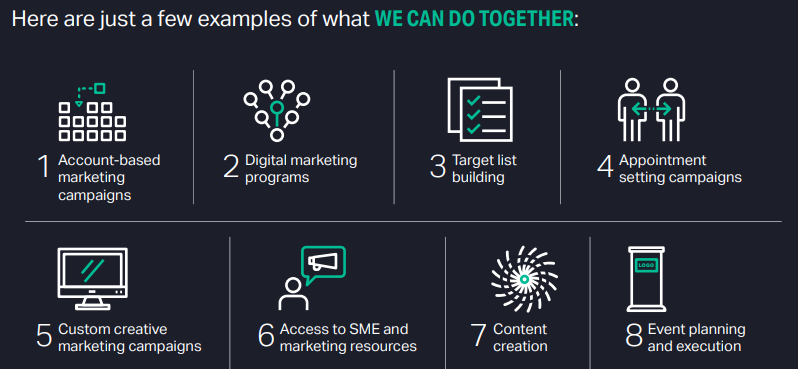 A few examples of what can be done with the MaaS program