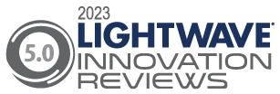 2023 Lightwave innovation reviews with 5.0 in a circle