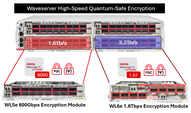 WaveLogic Encryption products