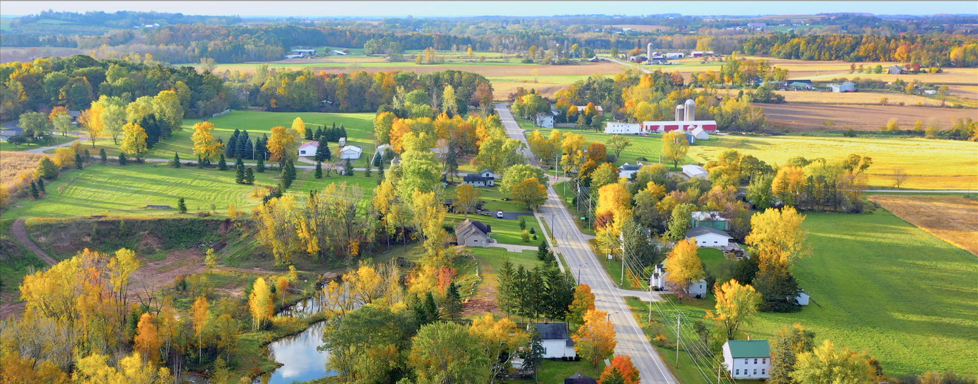 Scenic Small Town