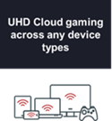 Juegos en la nube UHD en cualquier tipo de dispositivo