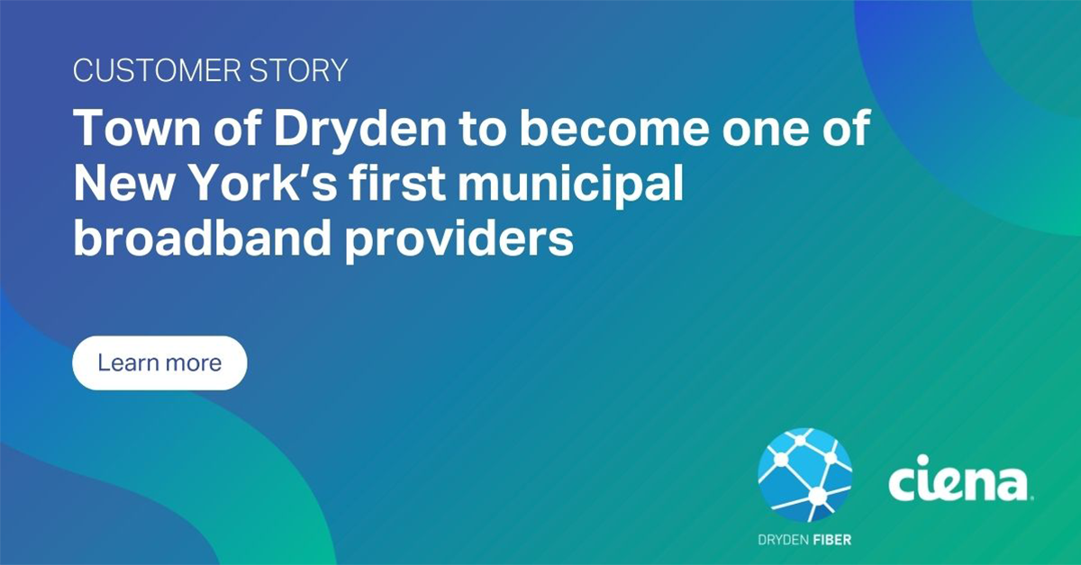 Town of Dryden to one of New York’s first municipal broadband