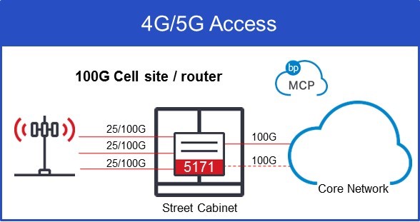 Ciena 5171 Outside Cell Site or Cell Router Service Delivery