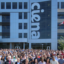 Ciena Ottawa employees outside