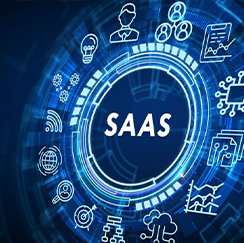 SAAS digital graphic