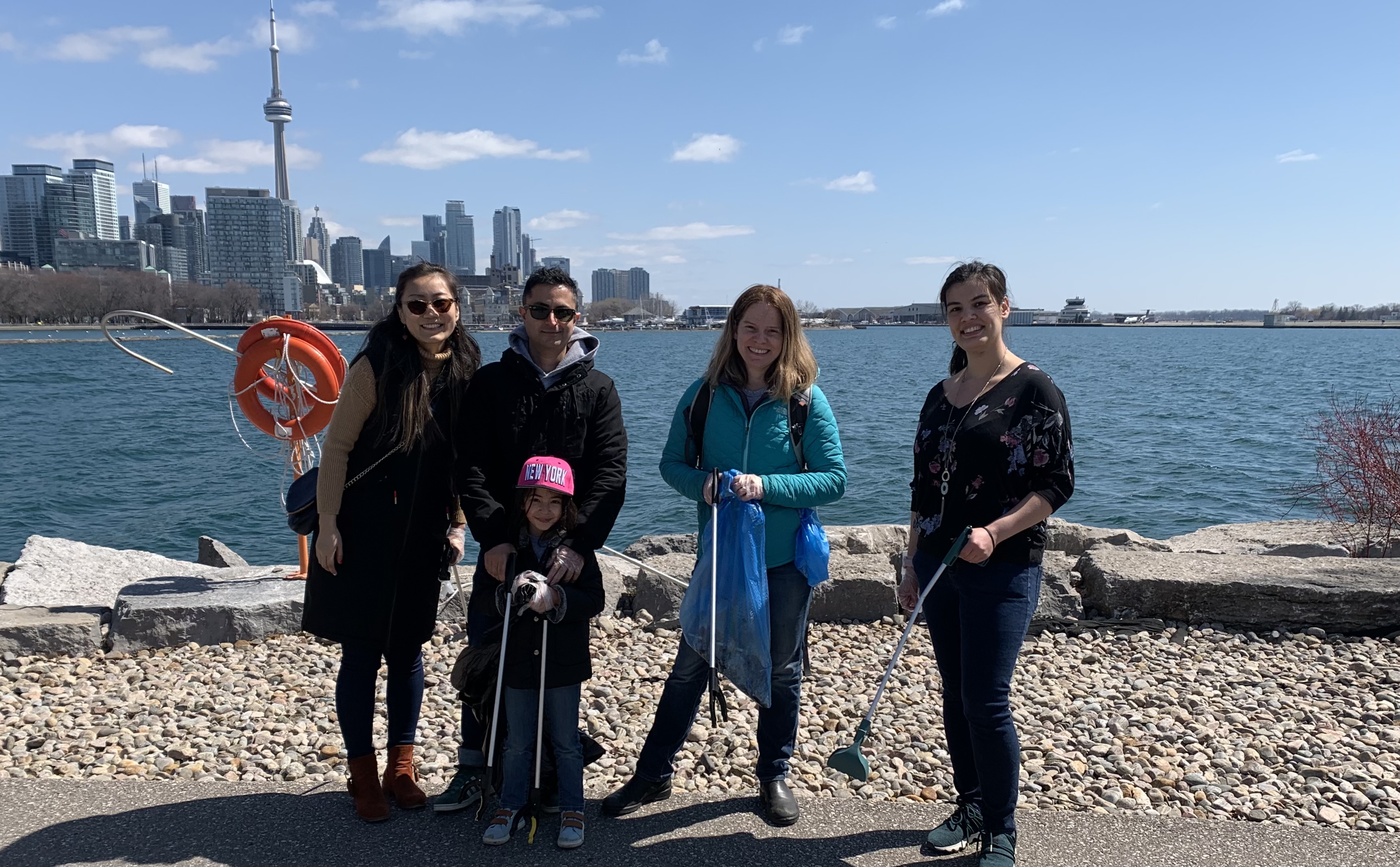 ciena employees at trillium park in Toronto Canada