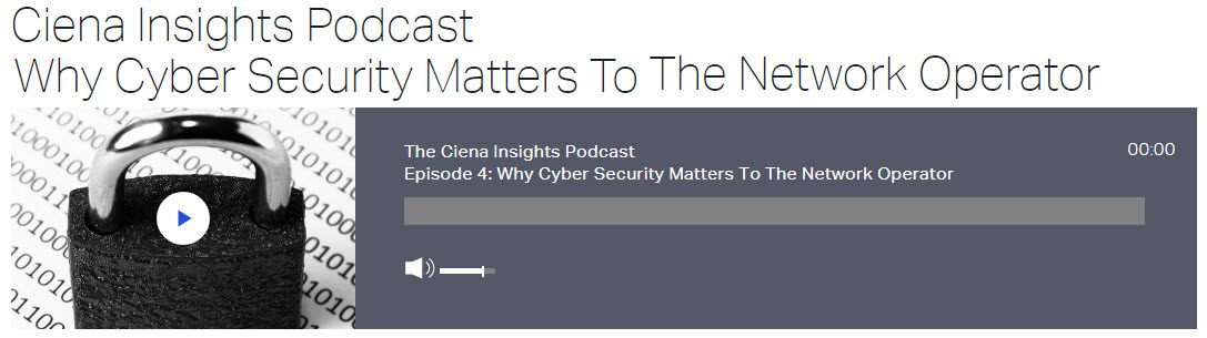 Podcast: Why Cyber Security Matters to the Network Operator promo