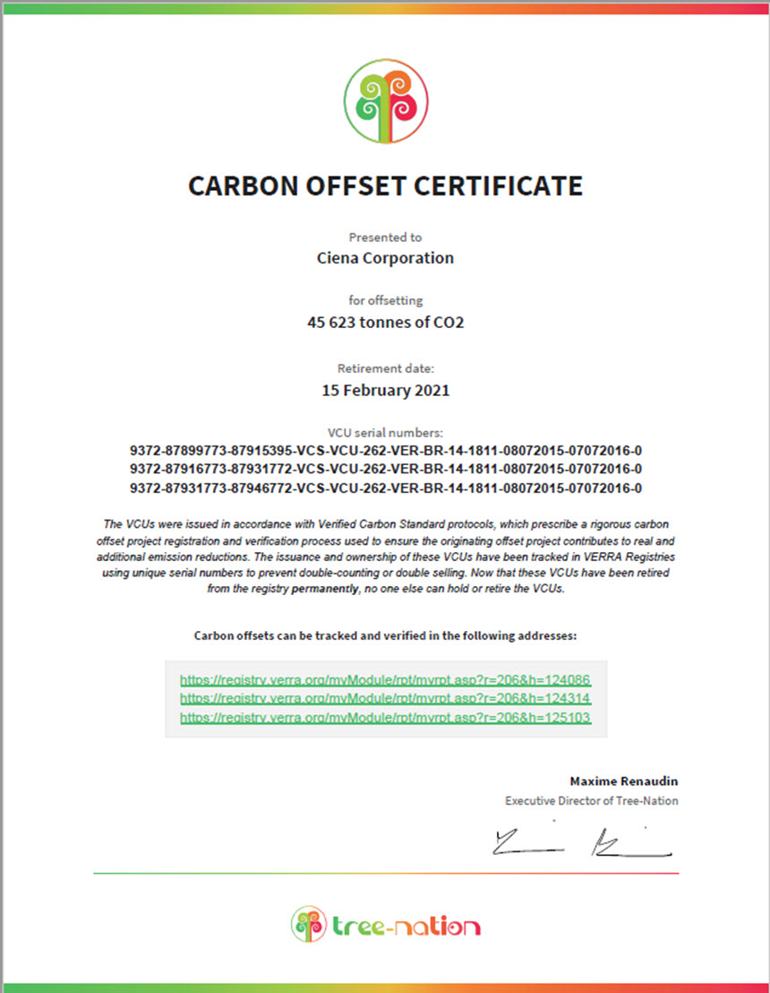 Thumbnail image for carbon offset certificate