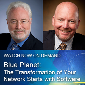 The transformation of your network starts with software Blue Planet webinar promo