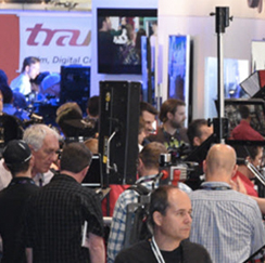 Crowd of people at NABShow