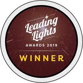 Leading Lights Awards 2019 Winner Banner