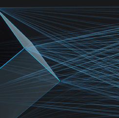Blue laser lines