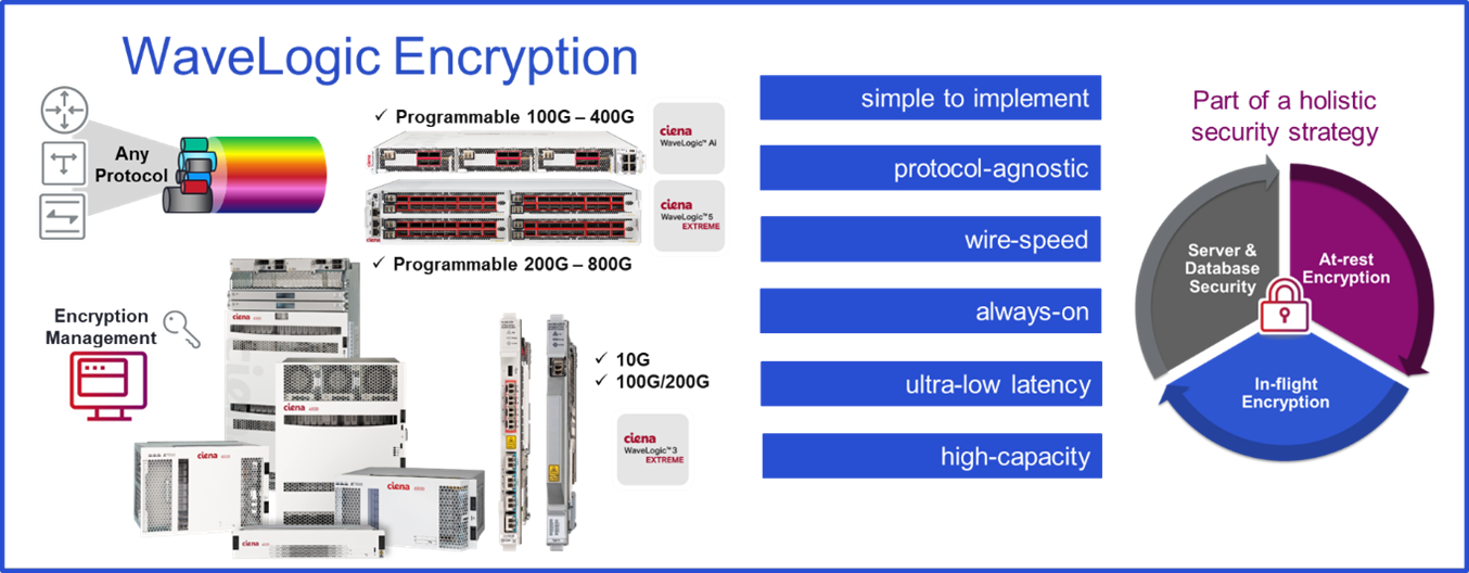wavelogic encryption graphic for what is optical encryption insight page