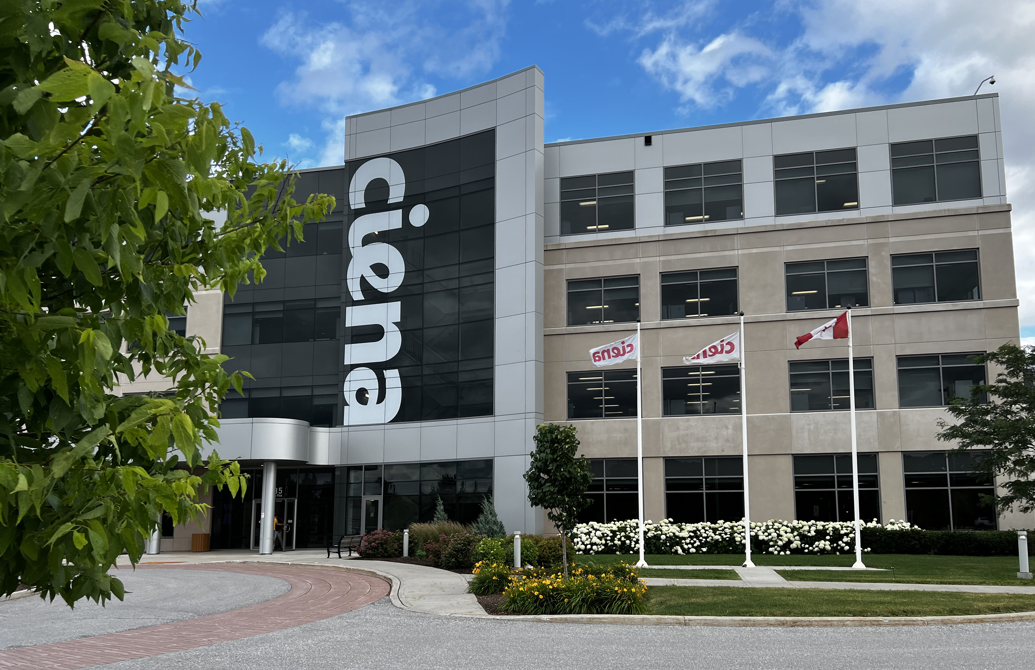 the outside of ciena's office building in ottowa