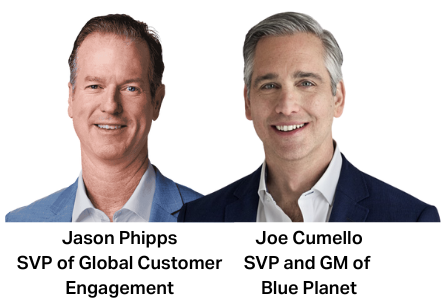 Ciena's Jason Phipps and Joe Cumello