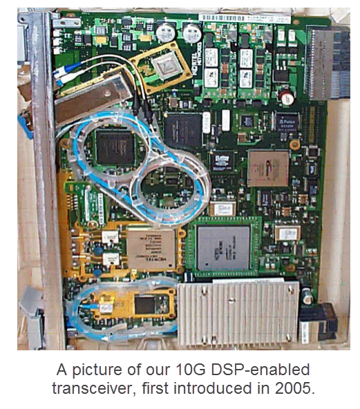 10G DSP-enabled transceiver