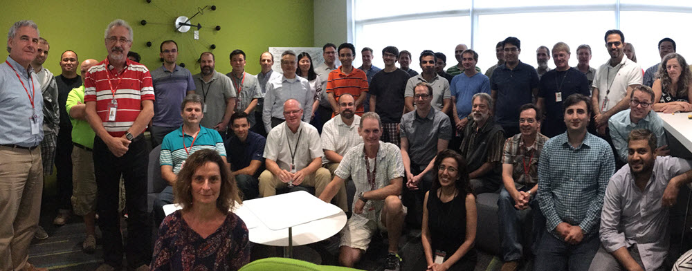 Ciena team celebrates WaveLogic Ai launch in 2017