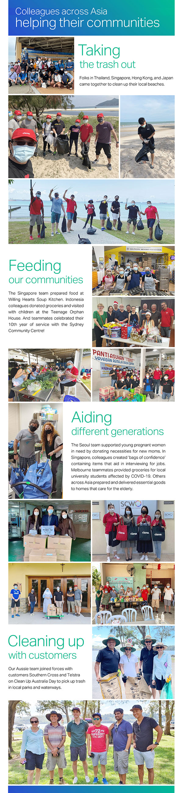 APJ volunteer service highlights