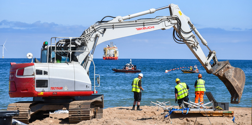 Shore end landing _Seaton Sluice_UK_Source_Altibox Carrier