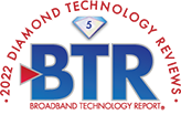2022 Diamond Technology Reviews 5 star logo