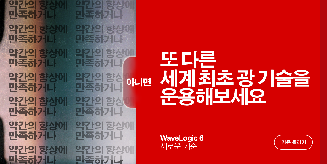 WaveLogic 6 Brand Canvas Korean translation