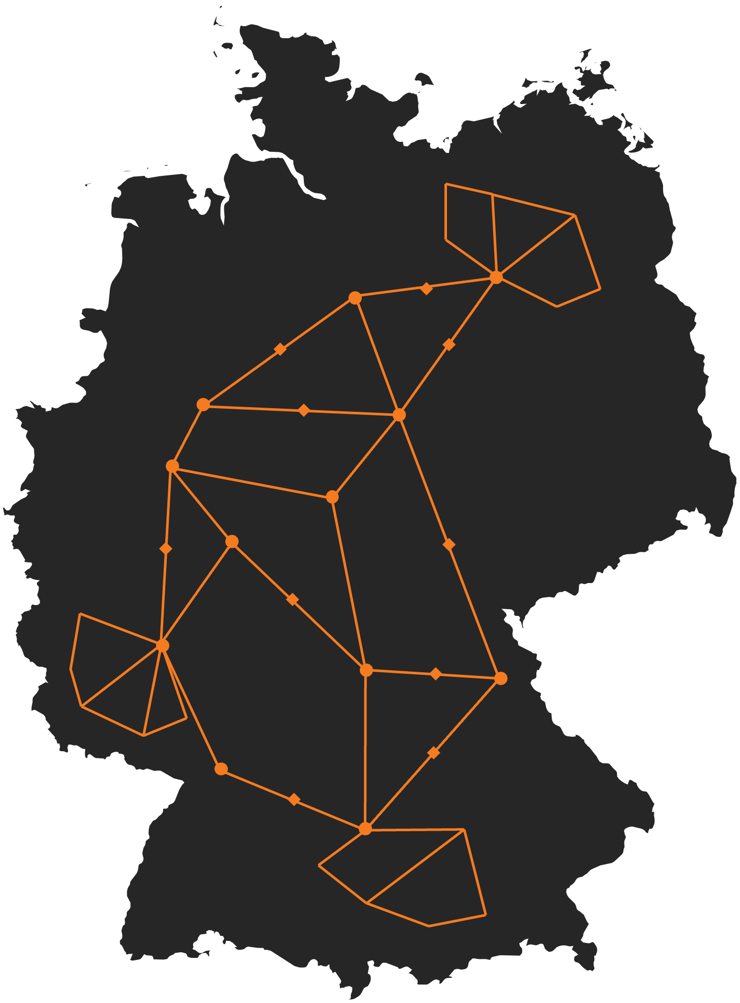 OneFiber map
