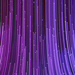 Purple gradient abstract lights 