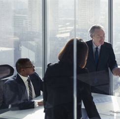 Boardroom meeting