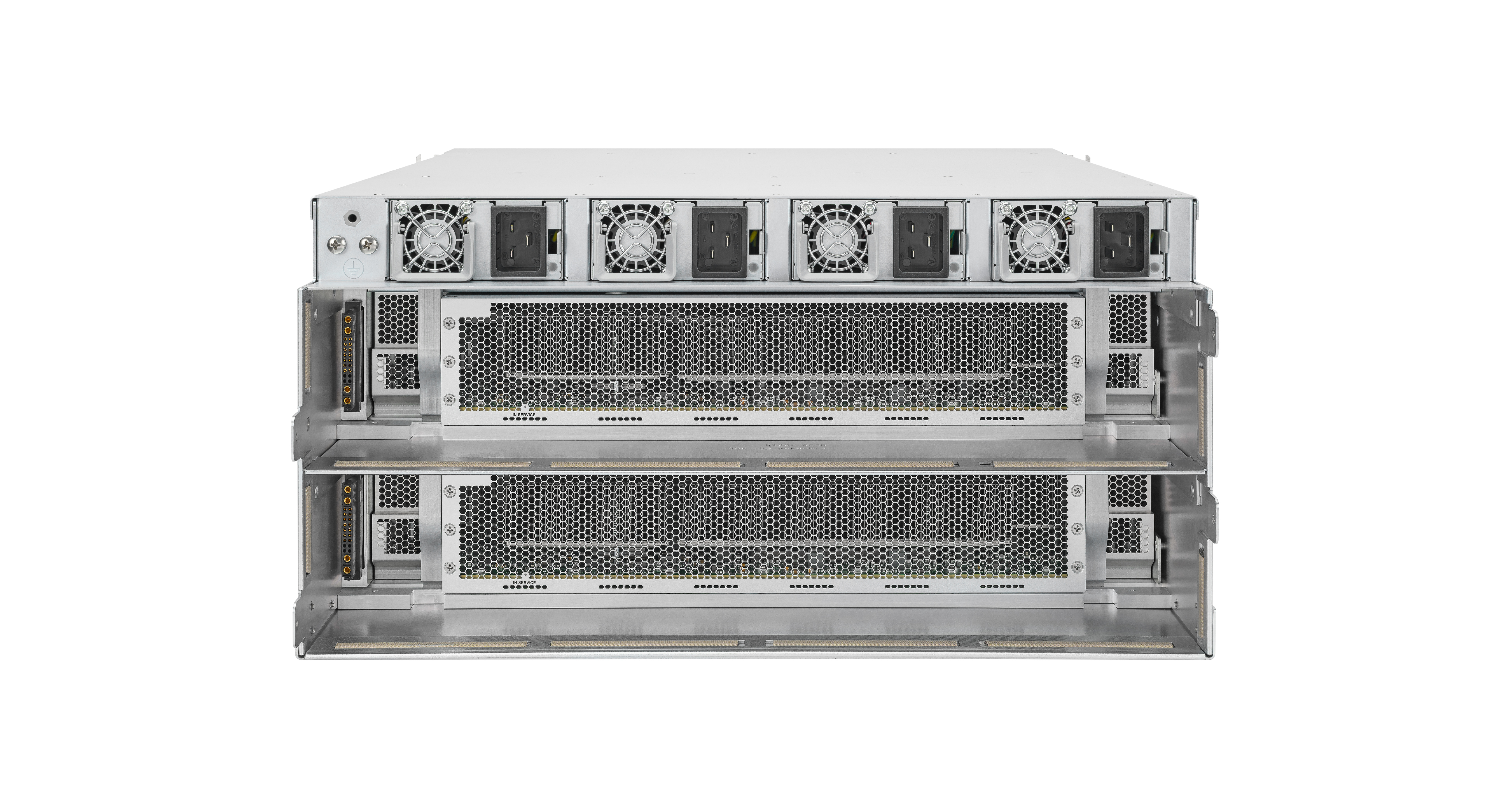 8300 Router switch modules with 1 + 1 redundancy