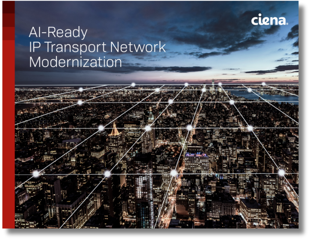 Cover of AI Ready IP Transport EBook