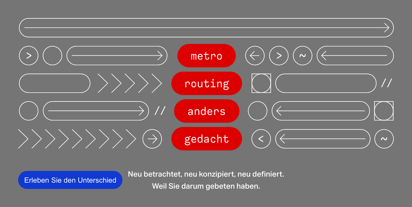 The hero brand canvas image in German