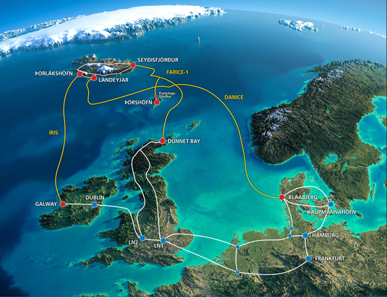 Farice submarine cable network_Source_Farice